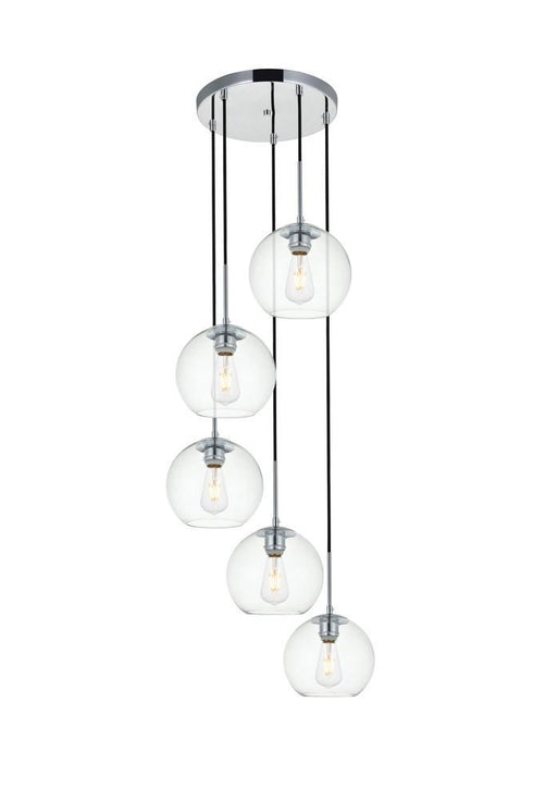 Living District Baxter 5 Light Pendant Model: LD2226C