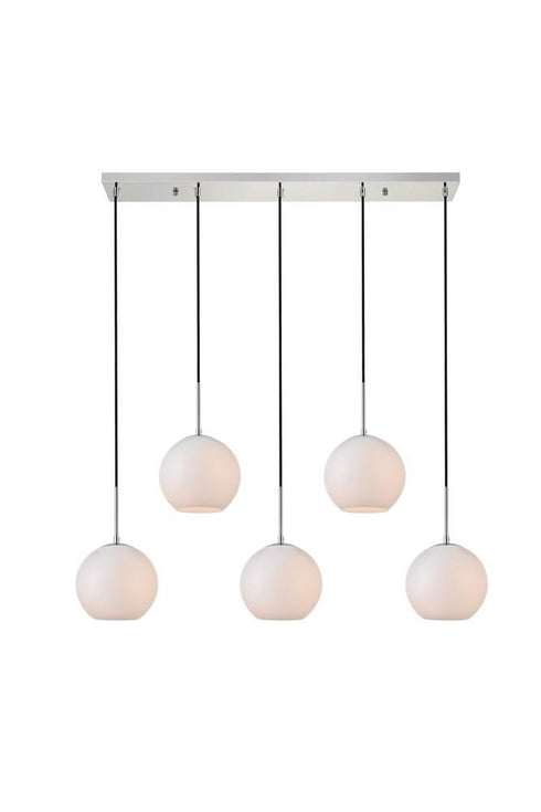 Elegant Lighting Baxter 5 Light Pendant Model: LD2229C