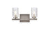 Living District Cassie 2 Light Vanity Model: LD7026W14BK