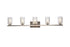 Living District Cassie 5 Light Vanity Model: LD7029W41BK