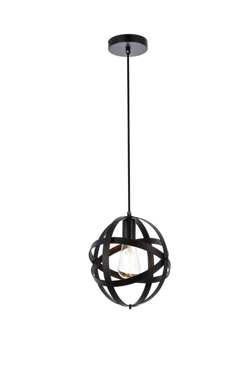 Living District Celeste 1 Light Pendant Model: LD2341BK