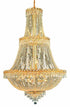 Elegant Lighting Century 17 Light Chandelier Model: V1900G30C/EC