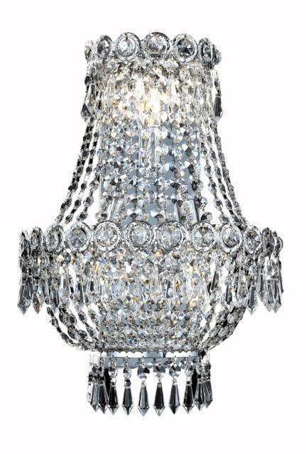 Elegant Lighting Century Sconce Model: V1900W12SG/RC