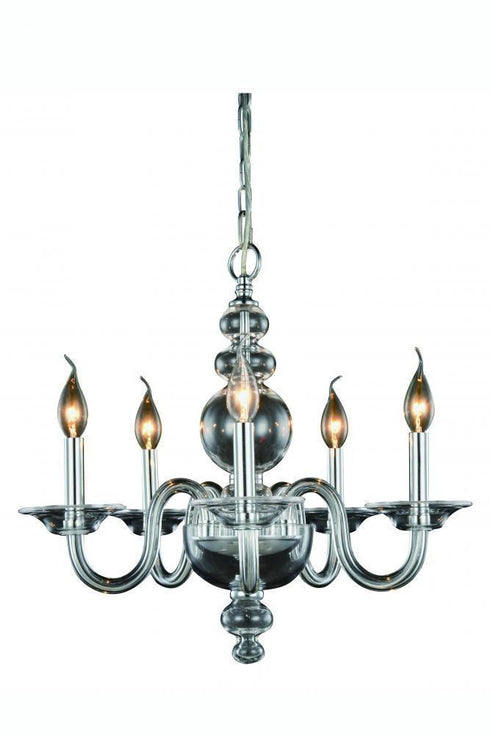 Elegant Lighting Champlain 5 Light Pendant Model: 7872D20C