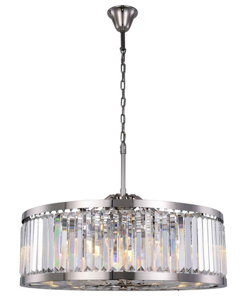 Elegant Lighting Chelsea 10 Light Chandelier Model: 1233D35MB/RC