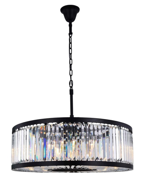 Elegant Lighting Chelsea 10 Light Chandelier Model: 1233D35MB/RC