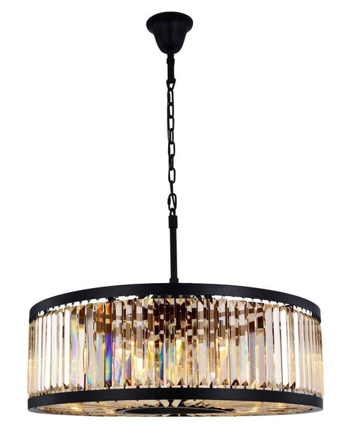 Elegant Lighting Chelsea 10 Light Chandelier Model: 1233D35MB/RC