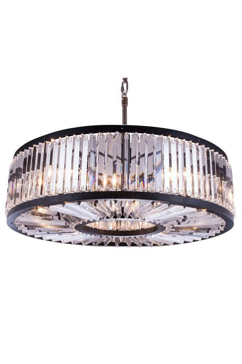 Elegant Lighting Chelsea 10 Light Pendant Model: 1203G43MB/RC