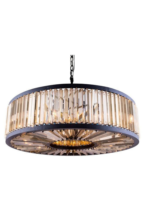 Elegant Lighting Chelsea 10 Light Pendant Model: 1203G43MB/RC