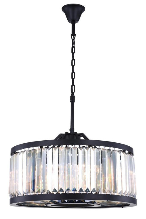Elegant Lighting Chelsea 8 Light Chandelier Model: 1233D28MB/RC