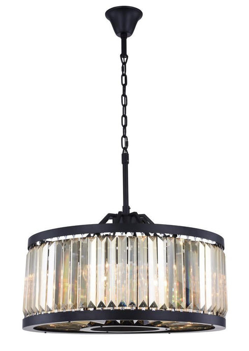 Elegant Lighting Chelsea 8 Light Chandelier Model: 1233D28MB/RC