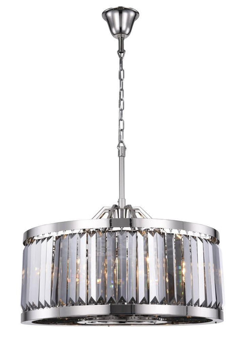 Elegant Lighting Chelsea 8 Light Chandelier Model: 1233D28MB/RC