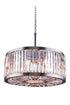 Elegant Lighting Chelsea 8 Light Pendant Model: 1203D28MB/RC