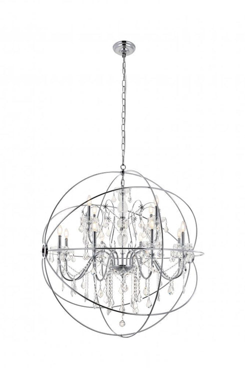 Living District Cordelia 12 Light Pendant Model: LD8801D43BK