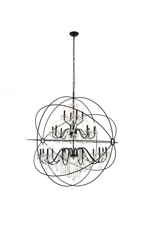Living District Cordelia 24 Light Pendant Model: LD8801D60GB