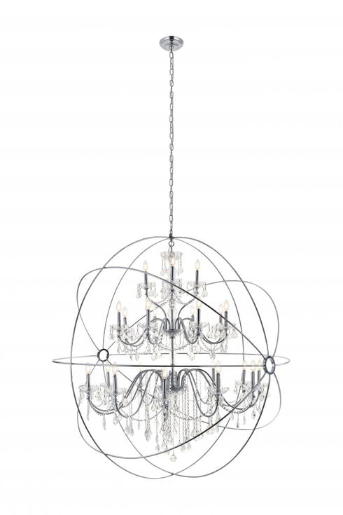 Living District Cordelia 24 Light Pendant Model: LD8801D60GB