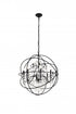 Living District Cordelia 8 Light Pendant Model: LD8801D32BK