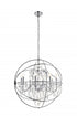 Living District Cordelia 8 Light Pendant Model: LD8801D32BK