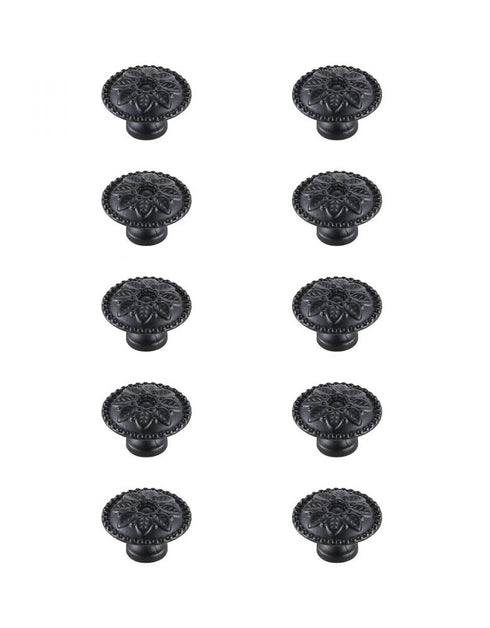Elegant Decor Corio 0.9 Inch Diameter Antique Bronze Model: KB2011-AB-10PK