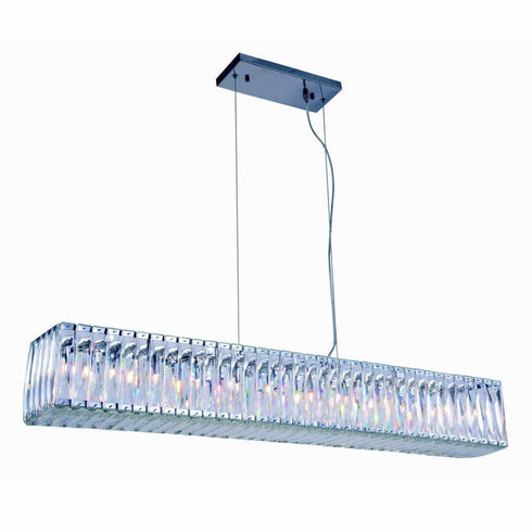 Elegant Lighting Cuvette 14 Light Chandelier Model: 2117G48C/RC