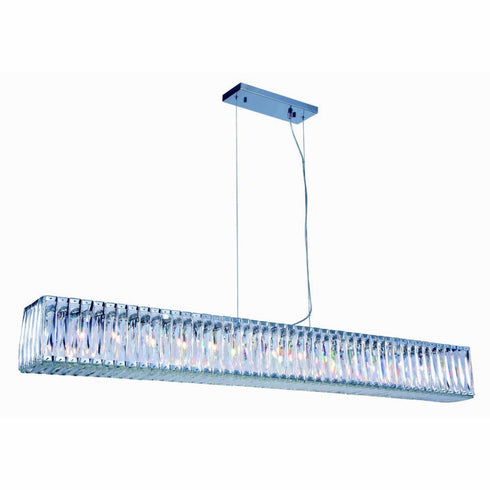 Elegant Lighting Cuvette 2 Light Chandelier Model: 2117G60C/RC
