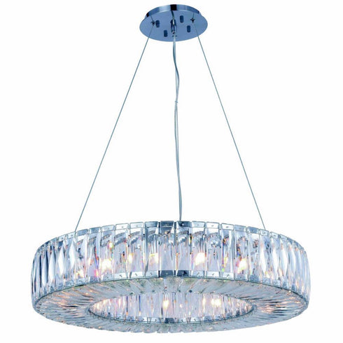 Elegant Lighting Cuvette 20 Light Chandelier Model: 2116D26C/RC