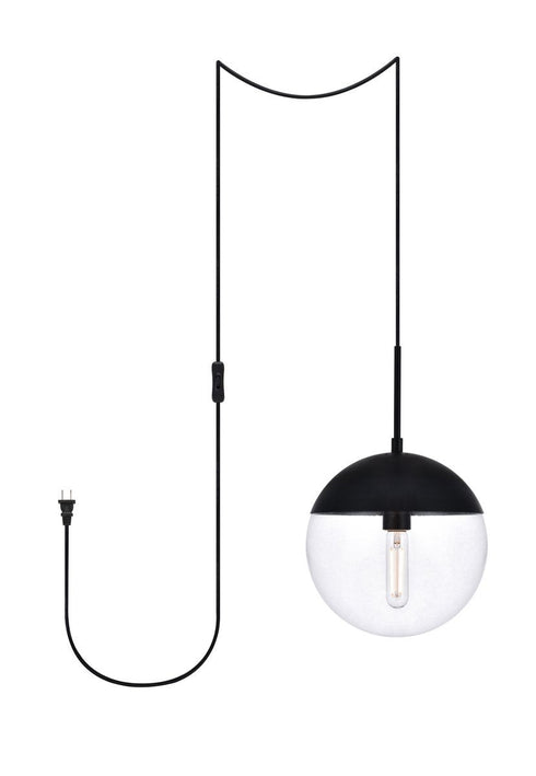 Living District Eclipse 1 Light Pendant Model: LDPG6033BK