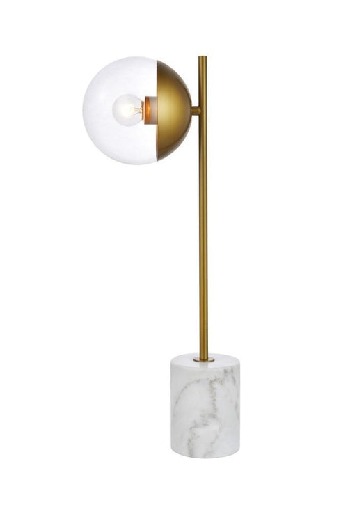 Elegant Lighting Eclipse 1 Light Table Lamp Model: LD6109BR