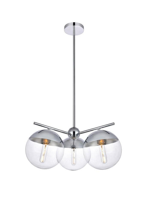 Elegant Lighting Eclipse 3 Light Pendant Model: LD6131C