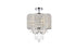 Living District Elise 4 Light Flush Mount Model: LD712F14BR