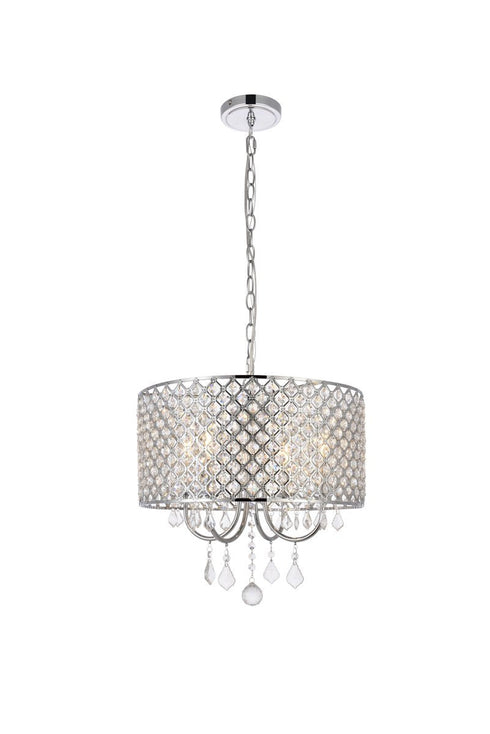 Living District Elise 4 Light Pendant Model: LD711D14C