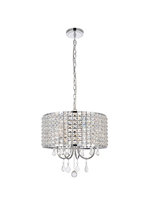 Living District Elise 4 Light Pendant Model: LD713D14C