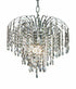 Elegant Lighting Falls 3 Light Pendant Model: V6801D14C/RC