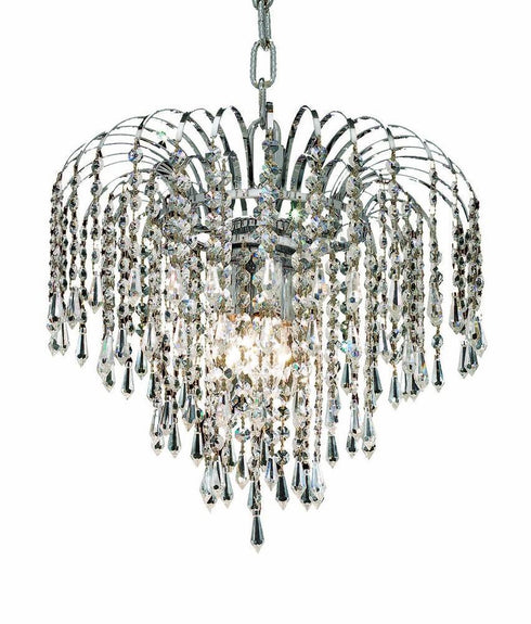 Elegant Lighting Falls 3 Light Pendant Model: V6801D14C/RC