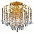 Elegant Lighting Falls 4 Light Flush Mount Model: V6801F16C/RC