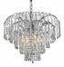 Elegant Lighting Falls 6 Light Chandelier Model: V6801D21C/RC