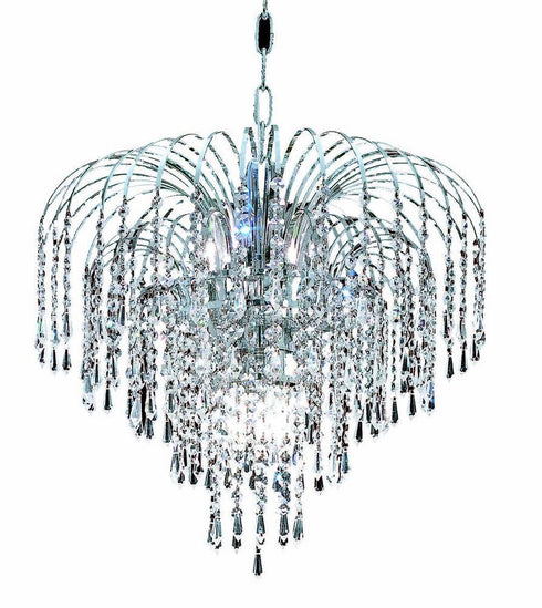 Elegant Lighting Falls 6 Light Pendant Model: V6801D19C/RC