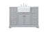 Elegant Decor Franklin 48 Inch Single Bathroom Vanity In Grey Model: VF60248GR