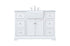 Elegant Decor Franklin 48 Inch Single Bathroom Vanity In Grey Model: VF60248GR