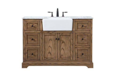 Elegant Decor Franklin 48 Inch Single Bathroom Vanity In Grey Model: VF60248GR