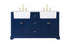 Elegant Decor Franklin 60 Inch Double Bathroom Vanity In Driftwood Model: VF60260DDW