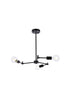 Living District Furlong 3 Light Pendant Model: LD2340BK