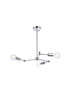 Living District Furlong 3 Light Pendant Model: LD2340BK
