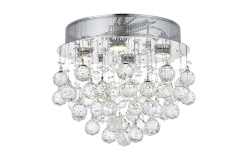Elegant Lighting Galaxy 3 Light Flush Mount Model: V2006F13SC/RC