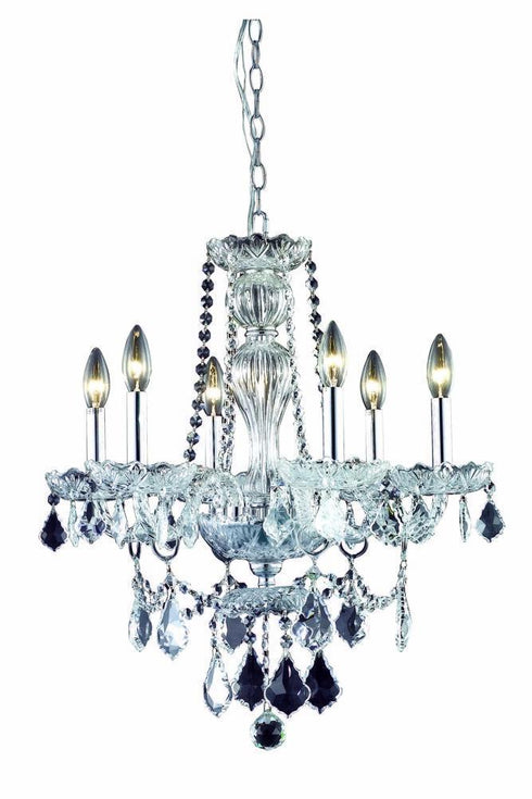 Elegant Lighting Giselle Chandelier Model: V7896D21G/RC