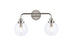 Living District Hanson 2 Light Vanity Model: LD7033W19BR