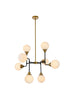 Living District Hanson 8 Light Pendant Model: LD7038D36PN