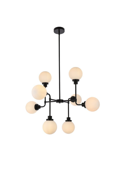 Living District Hanson 8 Light Pendant Model: LD7038D36PN