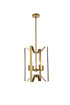 Living District Hoffman 4 Light Pendant Model: LD7072D14BK