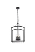 Living District Janet 4 Light Pendant Model: LD7070D15BK